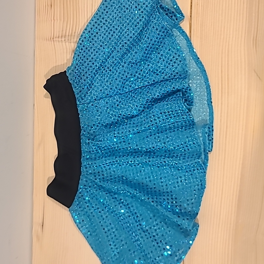 Little Girl's rubning SparkleSkirts
